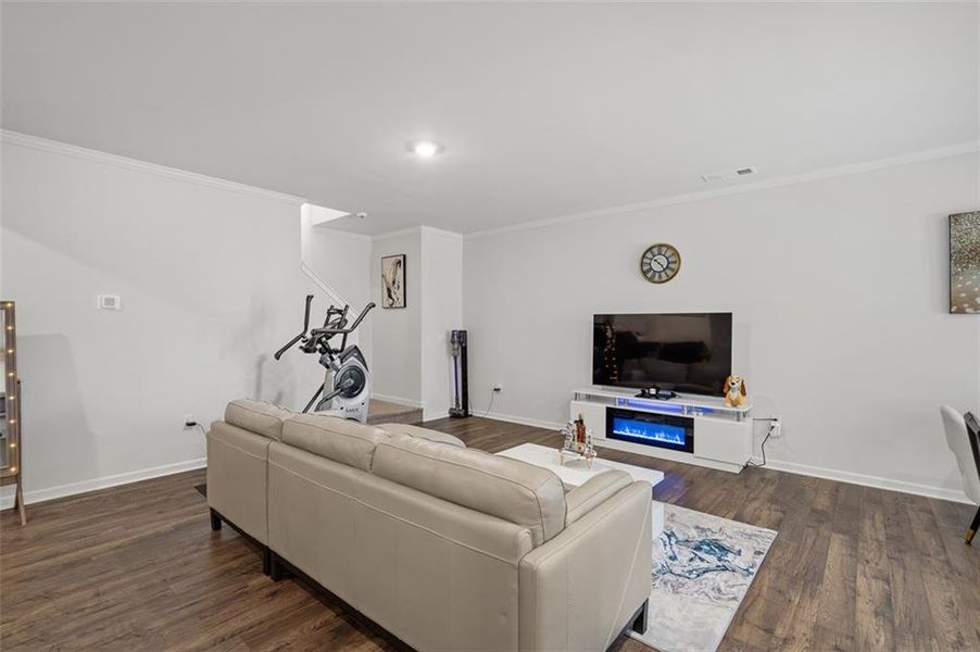 Furnished interior view inside a new home in , Buford (Image 26).