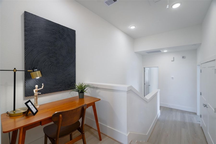 Furnished interior view inside a new home in Paul Quinn Court, Houston (Image 34).