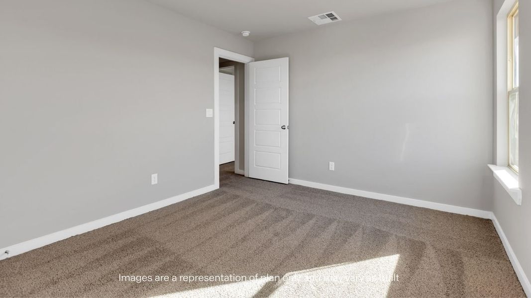 Spacious, unfurnished interior of a new home in Viridian, Lubbock (Image 21).