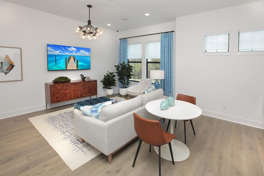 Furnished interior view inside a new home in , Georgetown (Image 23).