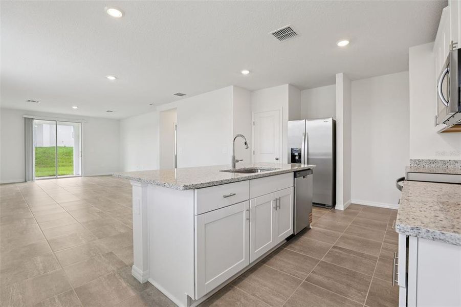 Furnished interior view inside a new home in Hamilton Bluff - Classic Series, Lake Hamilton (Image 7).