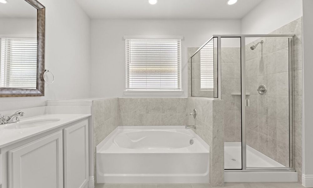 Representative exterior photo of a completed home built from the Brighton by Impression Homes in Arcadia Trails, Balch Springs, TX (Image 18).