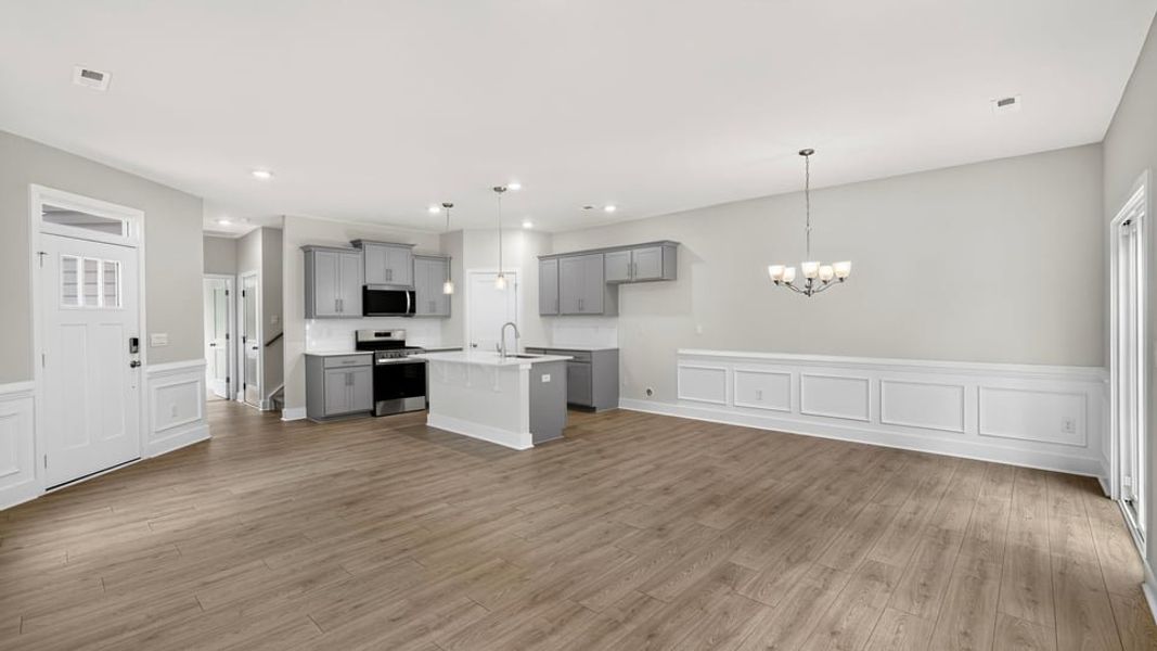 Spacious, unfurnished interior of a new home in Hidden Hills, Spartanburg (Image 19). Spacious, unfurnished interior of a new home in Hidden Hills, Spartanburg (Image 19).