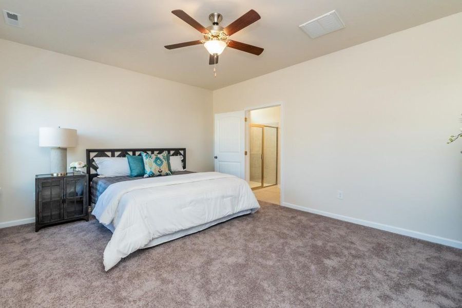 Furnished interior view inside a new home in Jones Ridge, Dallas (Image 14).