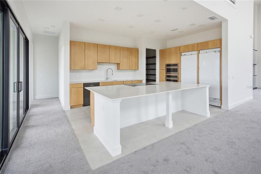 Furnished interior view inside a new home in , Davenport (Image 10).