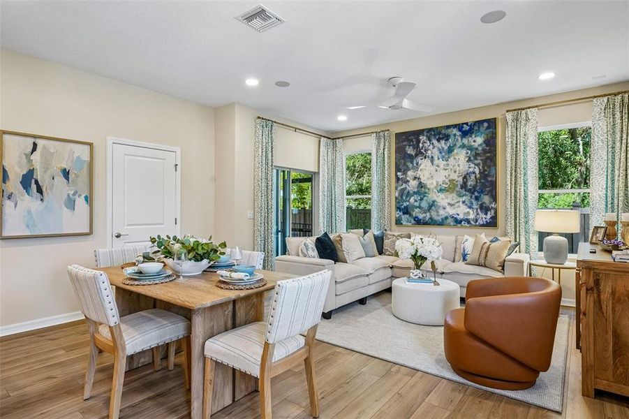 Furnished interior view inside a new home in The Brooke, Brandon (Image 7).