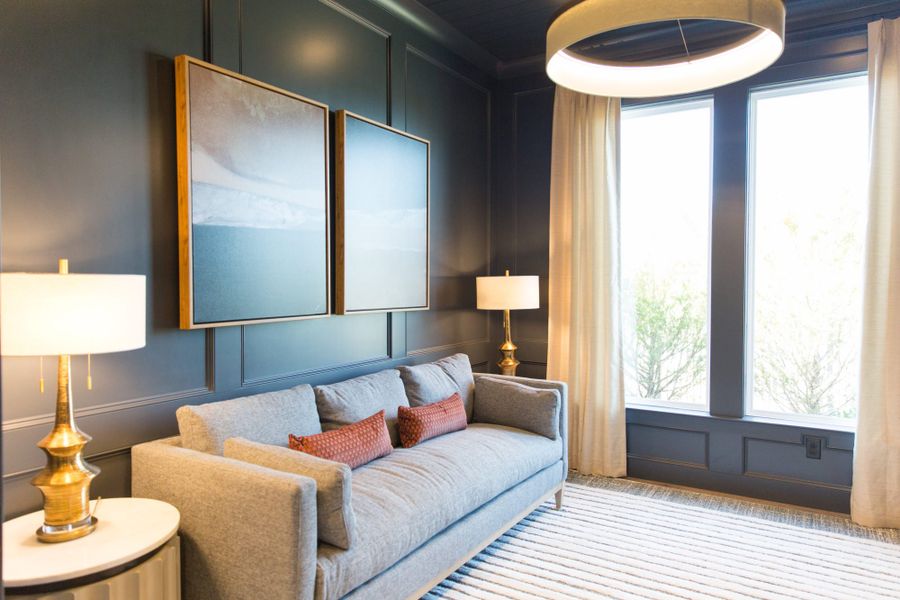Representative furnished interior of a home built from the 6011 by Tradition Homes in Mustang Lakes, McKinney (Image 32).
