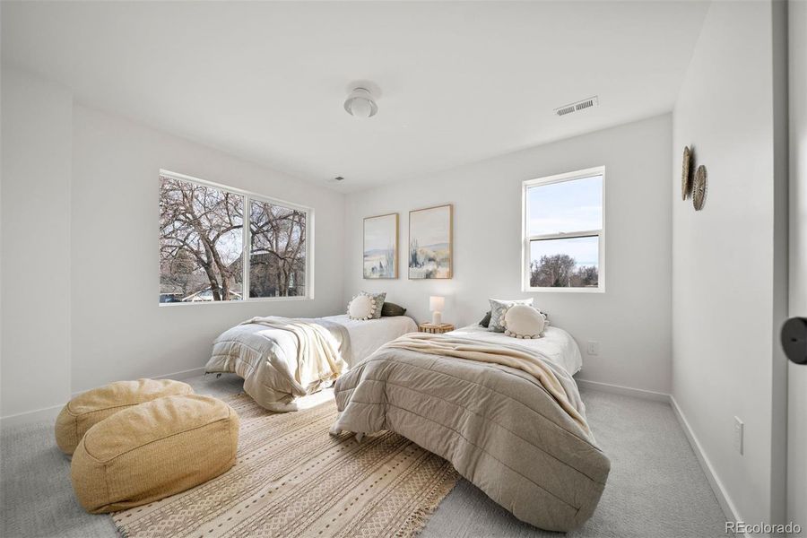 Furnished interior view inside a new home in , Denver (Image 17).