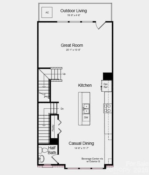 Additional Highlights Include: Bedroom with bath in place of flex, shower ledge at primary bath, and slide-in range package
