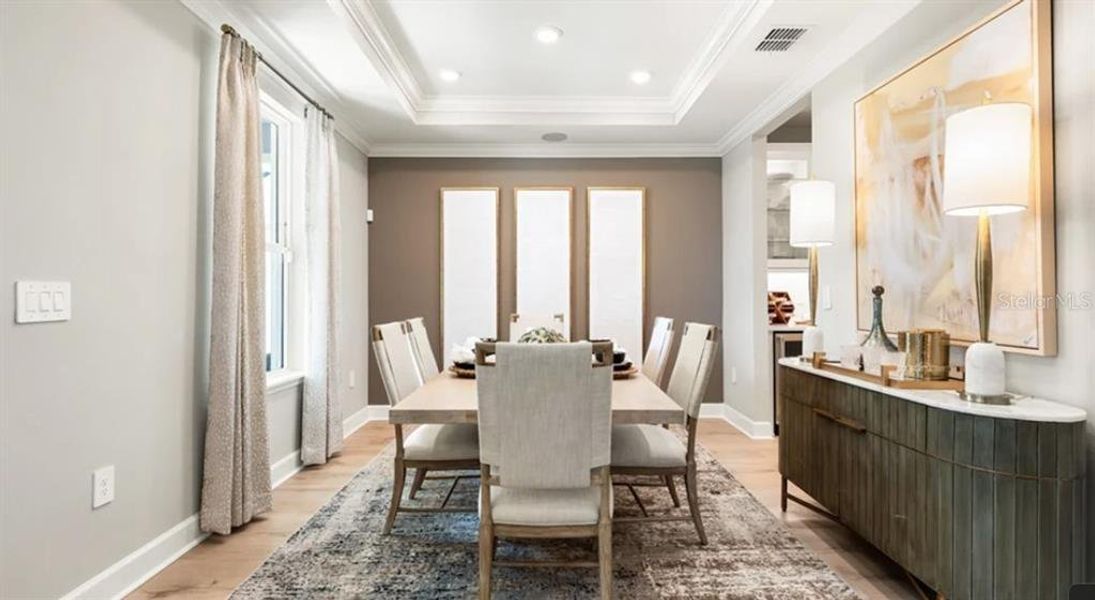 Furnished interior view inside a new home in Firethorn, Parrish (Image 12).