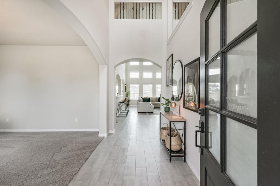 The Foyer presents a welcoming entry as it opens up to the rest of the home. The Foyer presents a welcoming entry as it opens up to the rest of the home.