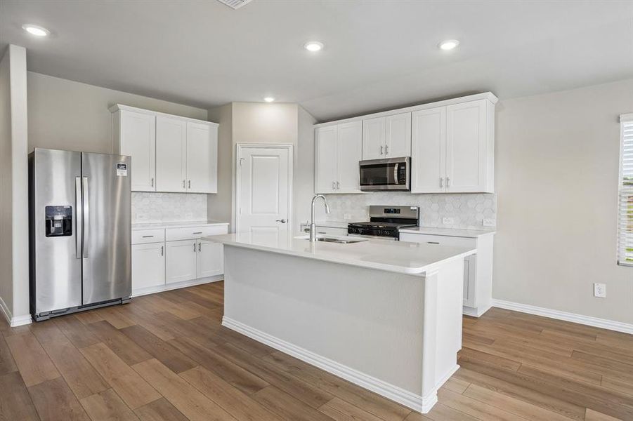 Furnished interior view inside a new home in Stella Hills, Denton (Image 15).