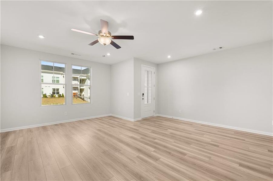 Spacious, unfurnished interior of a new home in Stegall Village, Emerson (Image 36). Spacious, unfurnished interior of a new home in Stegall Village, Emerson (Image 36).