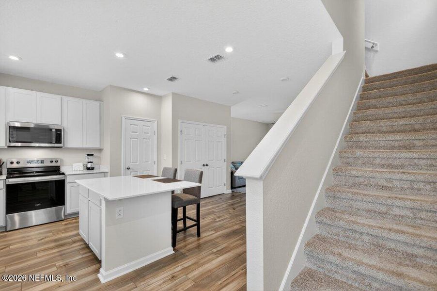 Furnished interior view inside a new home in , St. Johns (Image 26).