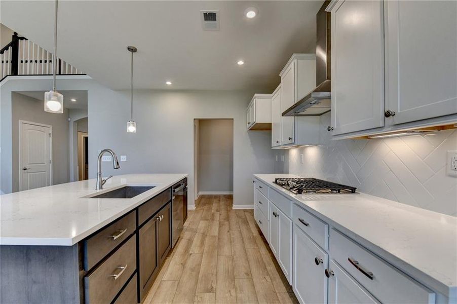 Furnished interior view inside a new home in The Reserve At Liberty Park, Braselton (Image 12).