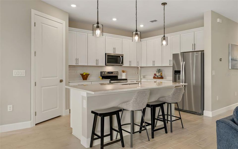 Furnished interior view inside a new home in , Venice (Image 28).