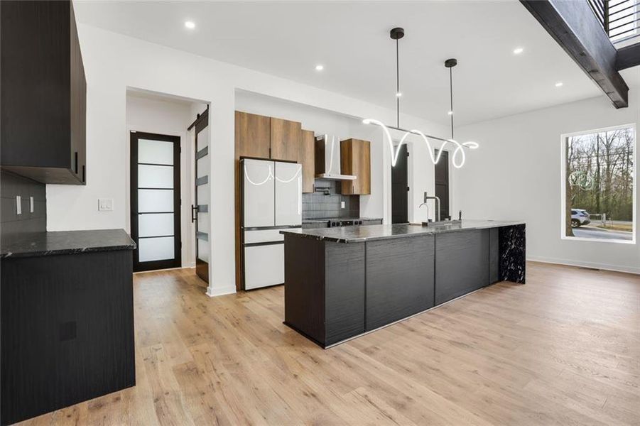 Furnished interior view inside a new home in , Atlanta (Image 6).