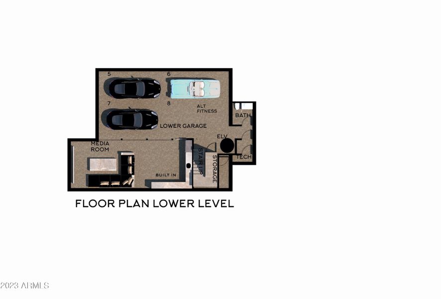 Floor Plan Lower Level