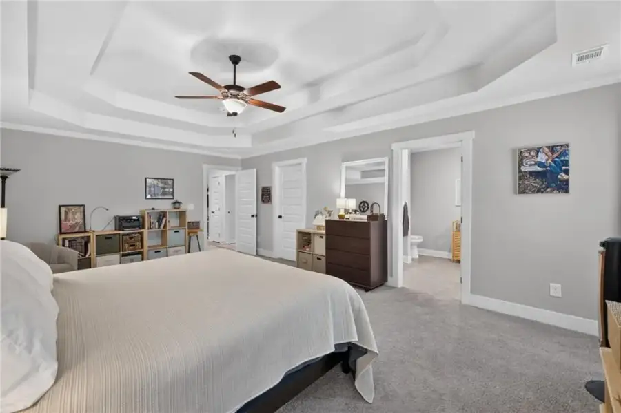 Furnished interior view inside a new home in , Winder (Image 15).