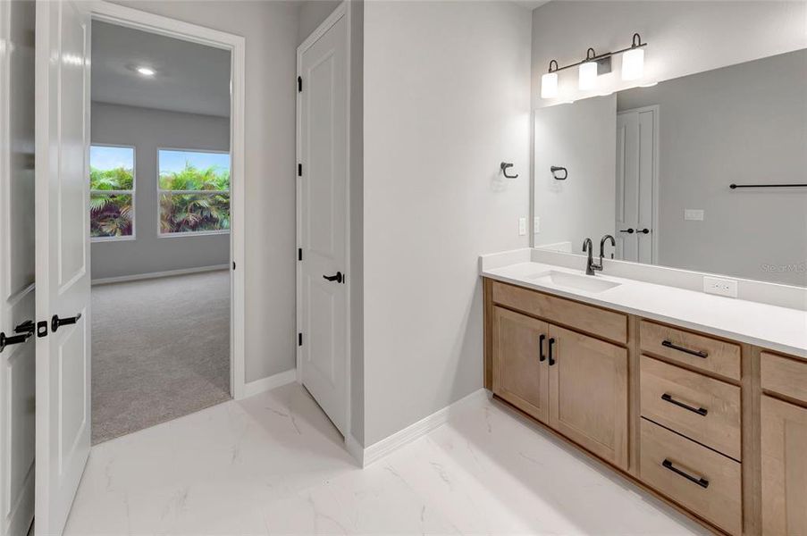 Furnished interior view inside a new home in Waterset Tradition Series, Apollo Beach (Image 6).