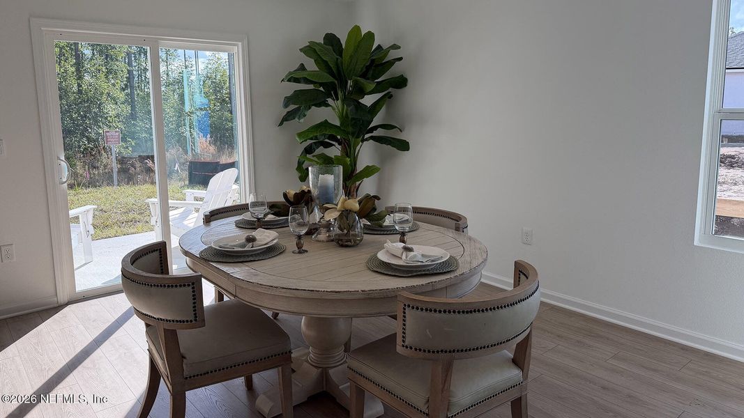 Furnished interior view inside a new home in Copes Landing, Jacksonville (Image 13).