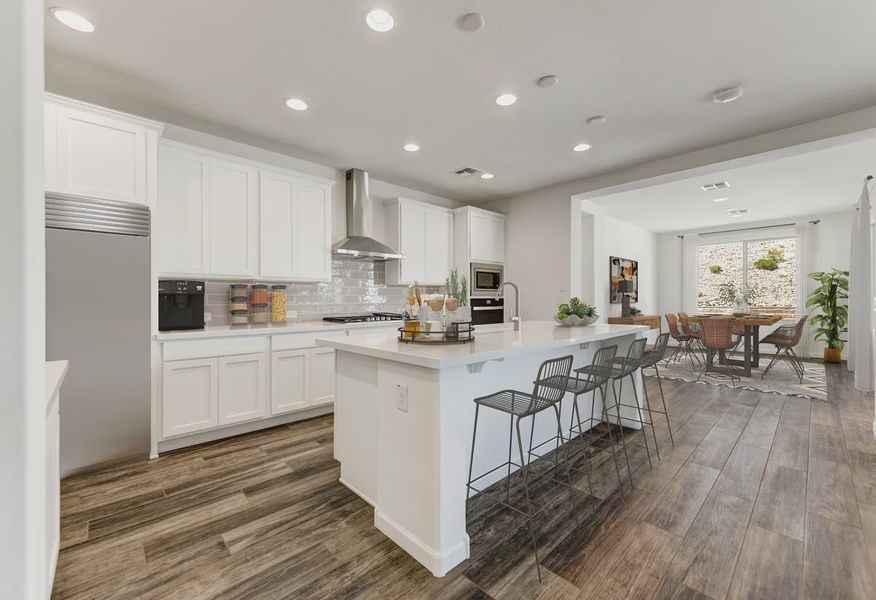 Virtually Staged Kitchen & Dining - 1 of 25 Virtually Staged Kitchen & Dining - 1 of 25