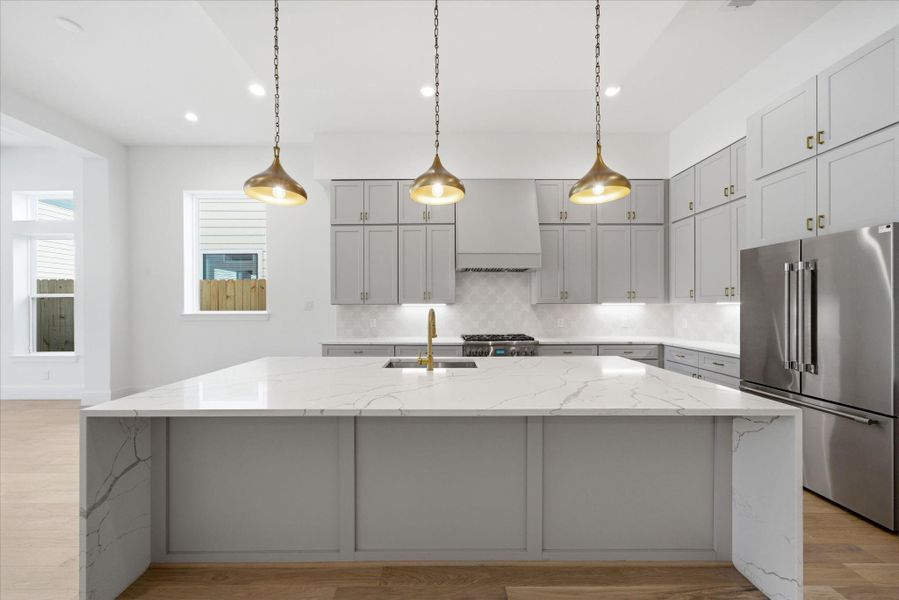 Furnished interior view inside a new home in , Houston (Image 9).