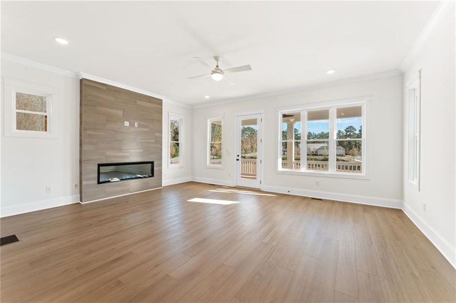 Spacious, unfurnished interior of a new home in Archerfield, Smyrna (Image 28).