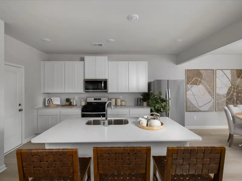 Furnished interior view inside a new home in Avalon Place - Classic Series, Durham (Image 3).