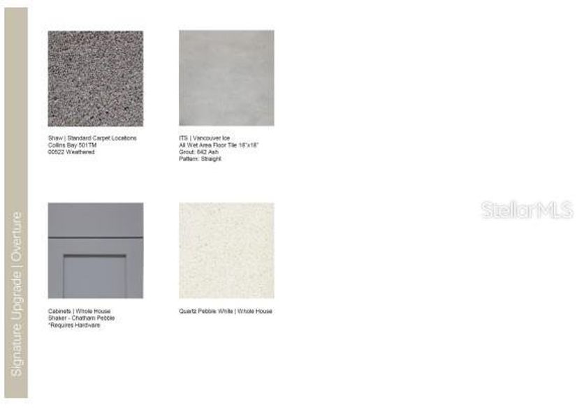 Sample of building materials used in homes in The Townhomes at Westview, Kissimmee (Image 16). Sample of building materials used in homes in The Townhomes at Westview, Kissimmee (Image 16).