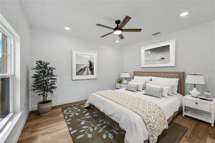 Furnished interior view inside a new home in , Dade City (Image 34).