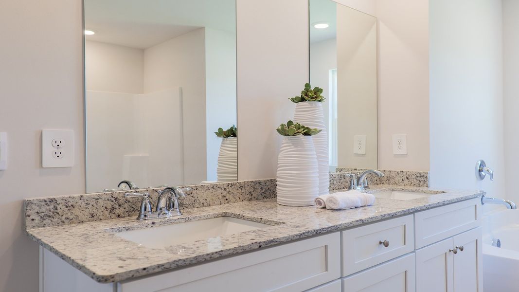 Representative furnished interior of a home built from the The Carol by D.R. Horton in Olson Ridge, Tallahassee (Image 19).