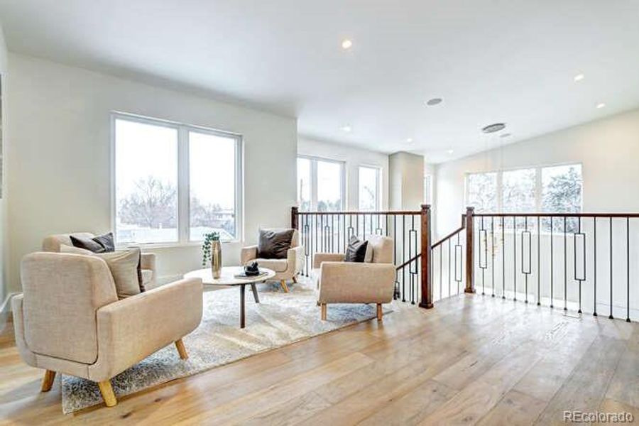 Furnished interior view inside a new home in , Englewood (Image 9). Furnished interior view inside a new home in , Englewood (Image 9).