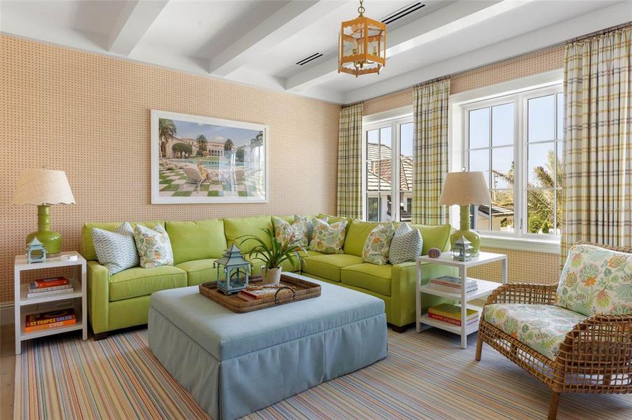 Furnished interior view inside a new home in , Sarasota (Image 51). Furnished interior view inside a new home in , Sarasota (Image 51).