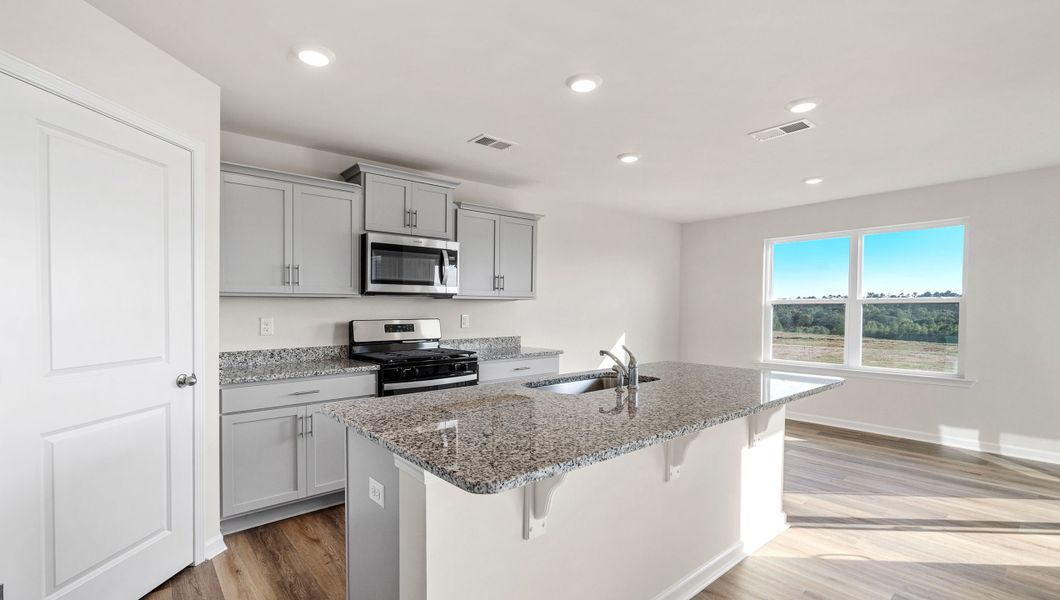 Furnished interior view inside a new home in Durbin Meadows, Fountain Inn (Image 6). Furnished interior view inside a new home in Durbin Meadows, Fountain Inn (Image 6).