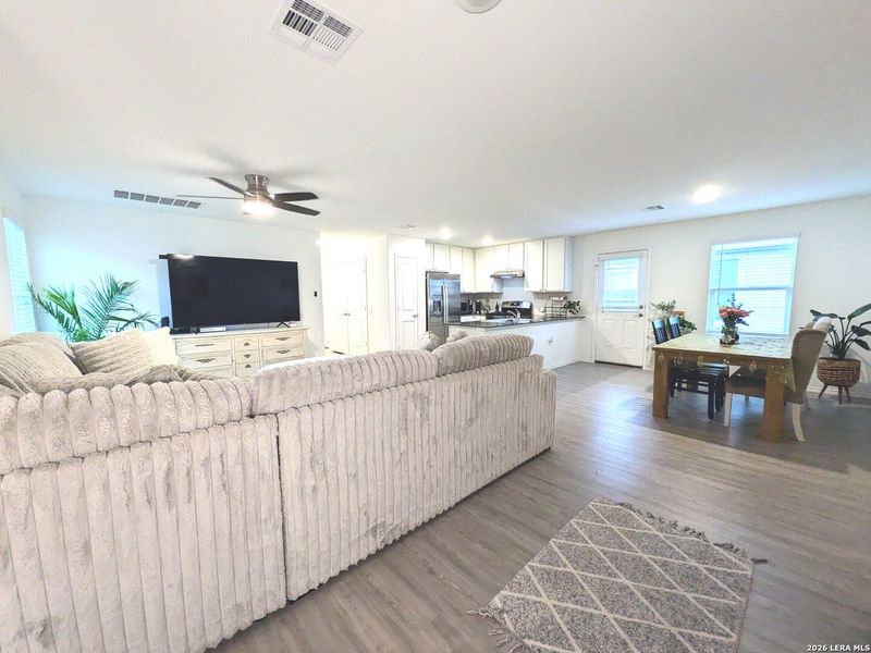 Furnished interior view inside a new home in Thea Meadows: Belmar Collection, San Antonio (Image 15). Furnished interior view inside a new home in Thea Meadows: Belmar Collection, San Antonio (Image 15).