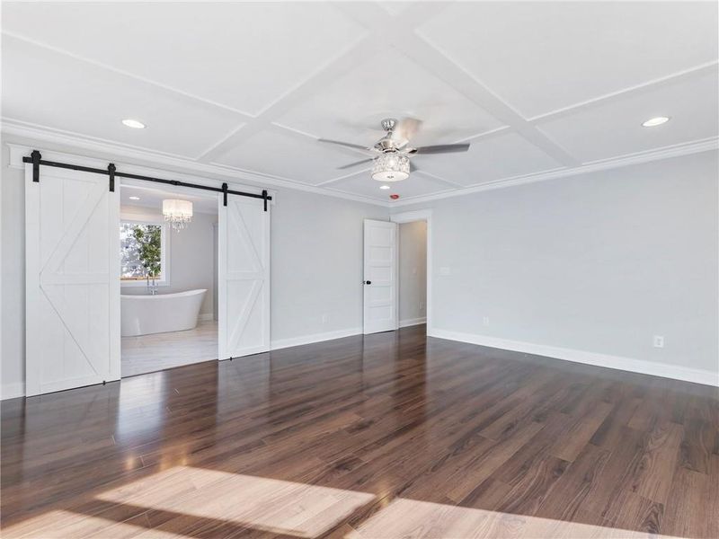 Spacious, unfurnished interior of a new home in , Buford (Image 23).