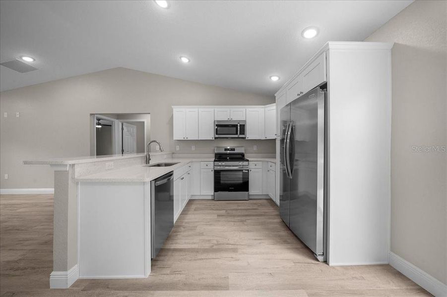 Furnished interior view inside a new home in , Belleview (Image 19). Furnished interior view inside a new home in , Belleview (Image 19).