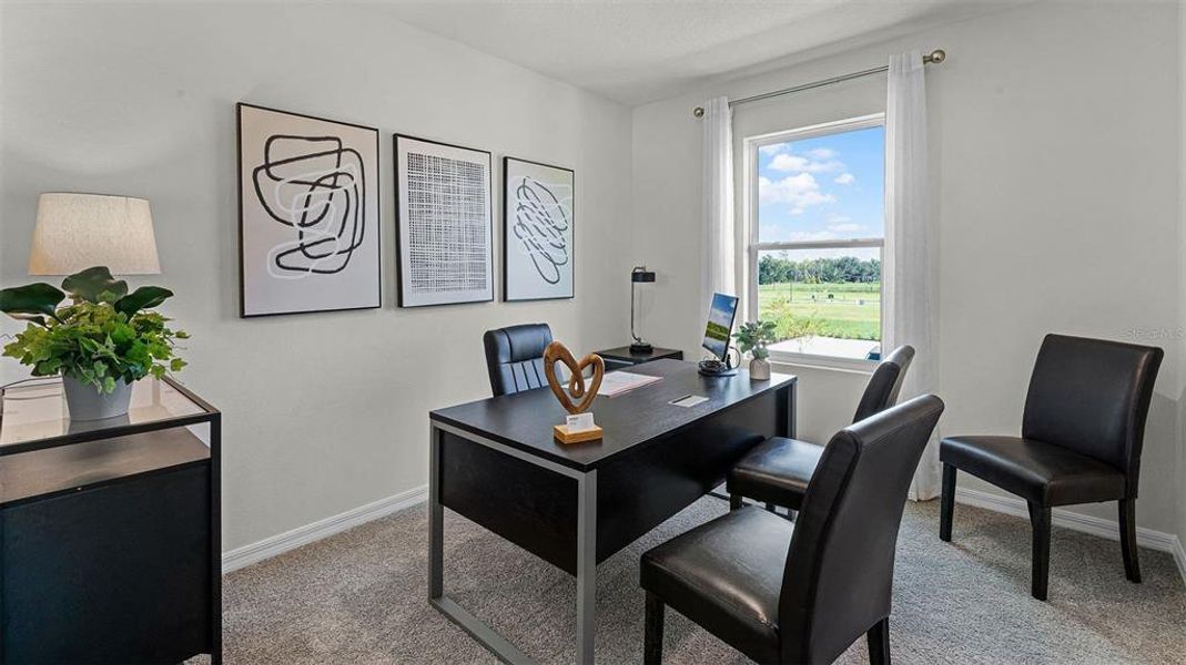 Furnished interior view inside a new home in , Orlando (Image 6).
