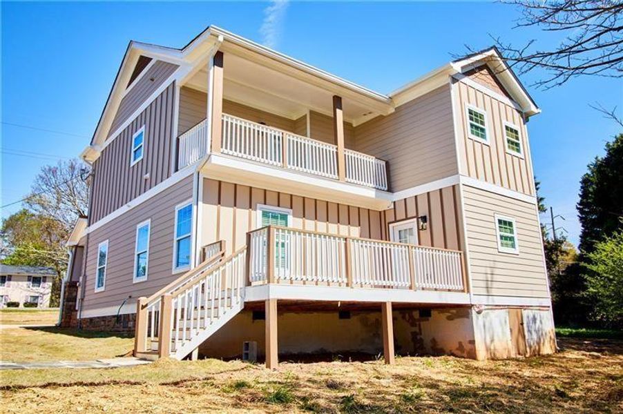 Front exterior of a new home in , Riverdale, GA, highlighting curb appeal (Image 2). Front exterior of a new home in , Riverdale, GA, highlighting curb appeal (Image 2).