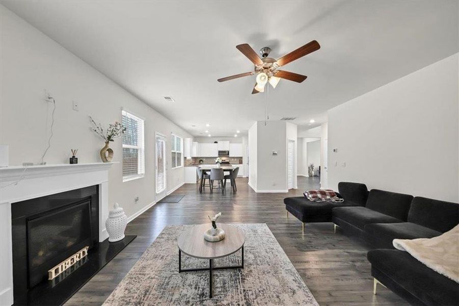 Furnished interior view inside a new home in Independence, Loganville (Image 34).