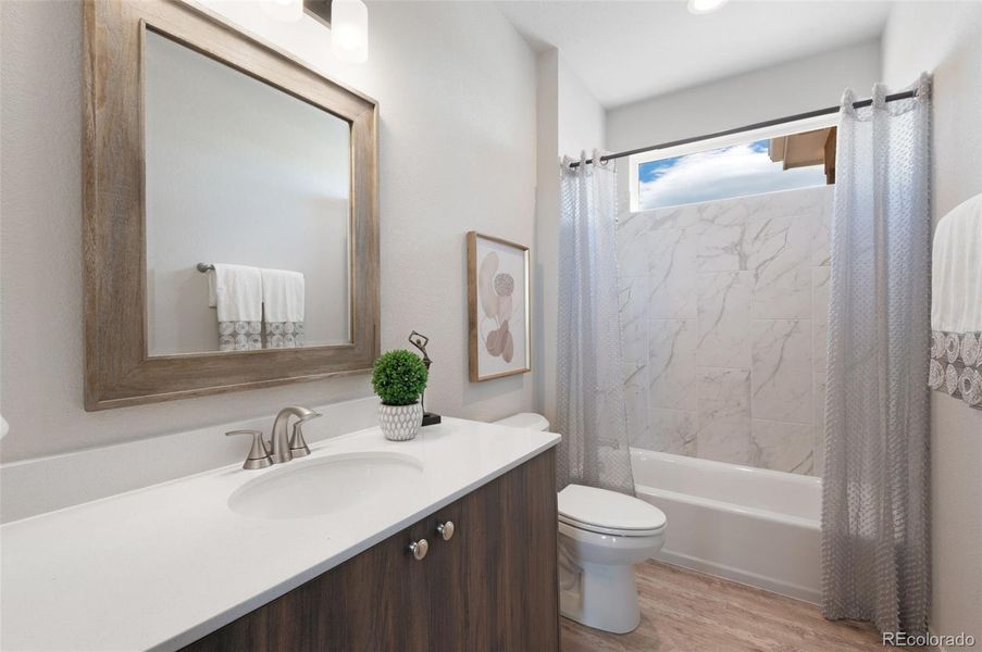 Furnished interior view inside a new home in , Pueblo West (Image 38).