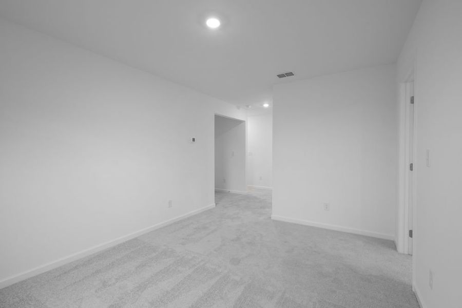 Representative unfurnished interior of a home built from the Norcross by Taylor Morrison in Weatherfield, Buford (Image 29).