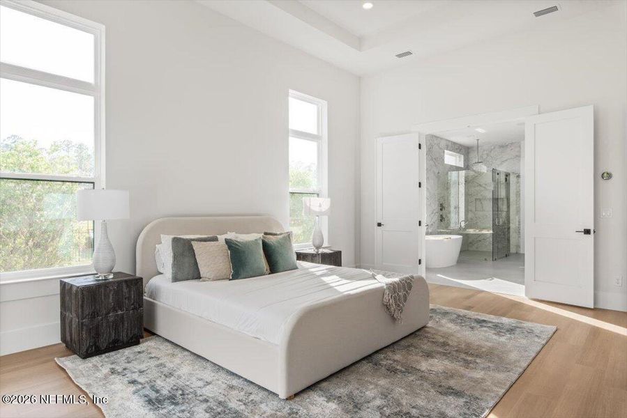 Furnished interior view inside a new home in Tamaya, Jacksonville (Image 54).