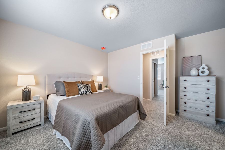 Furnished interior view inside a new home in Green Valley Ranch, Aurora (Image 32).