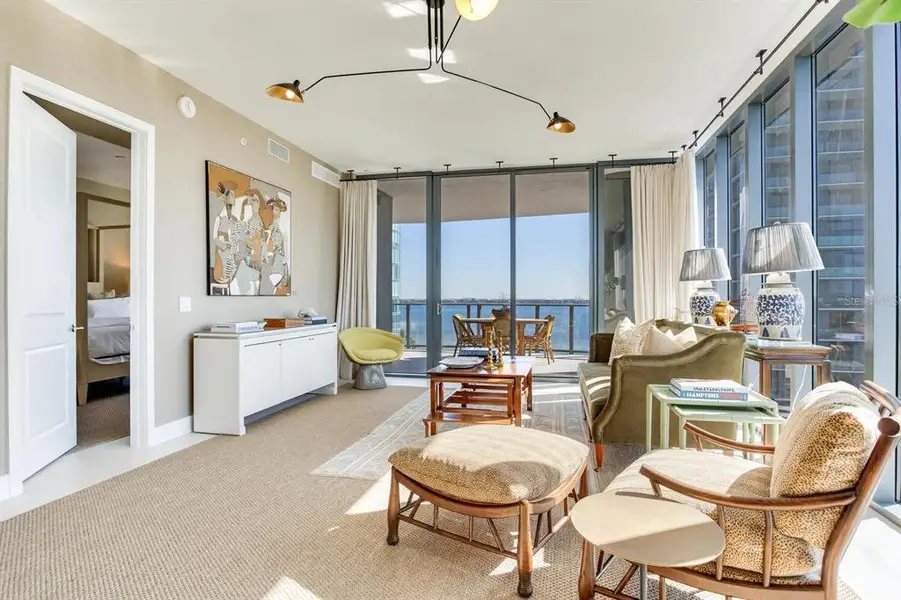 Furnished interior view inside a new home in The Ritz-Carlton Residences, Tampa (Image 47).