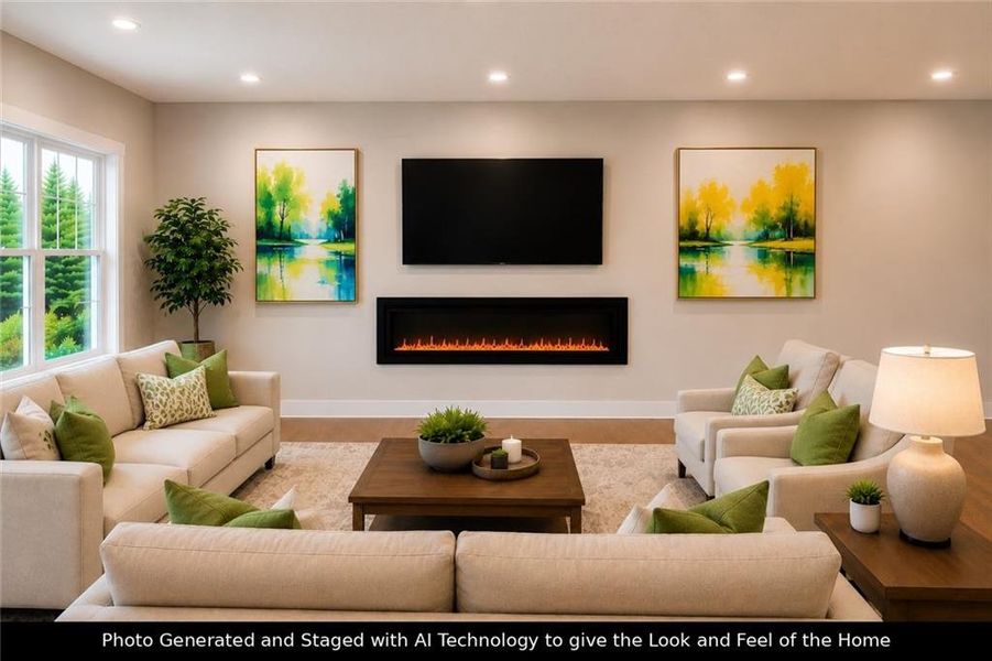 Furnished interior view inside a new home in Ferguson Corners, Emerson (Image 11). Furnished interior view inside a new home in Ferguson Corners, Emerson (Image 11).