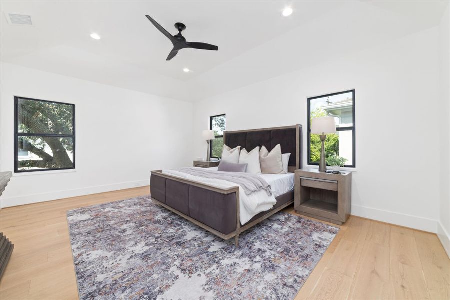 Furnished interior view inside a new home in , Bellaire (Image 8). Furnished interior view inside a new home in , Bellaire (Image 8).