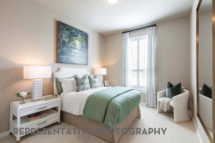 Furnished interior view inside a new home in Parkside On The River, Georgetown (Image 30). Furnished interior view inside a new home in Parkside On The River, Georgetown (Image 30).