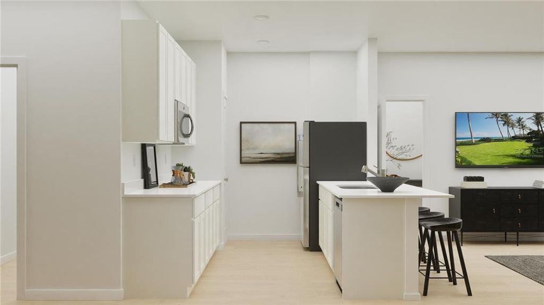 Furnished interior view inside a new home in Sugarloaf Ridge, Minneola (Image 29).